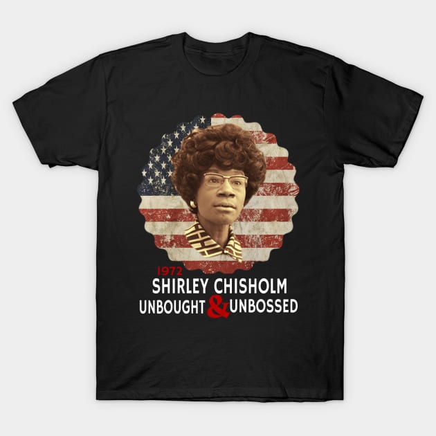 shirley chisholm tshirt T-Shirt by BOB